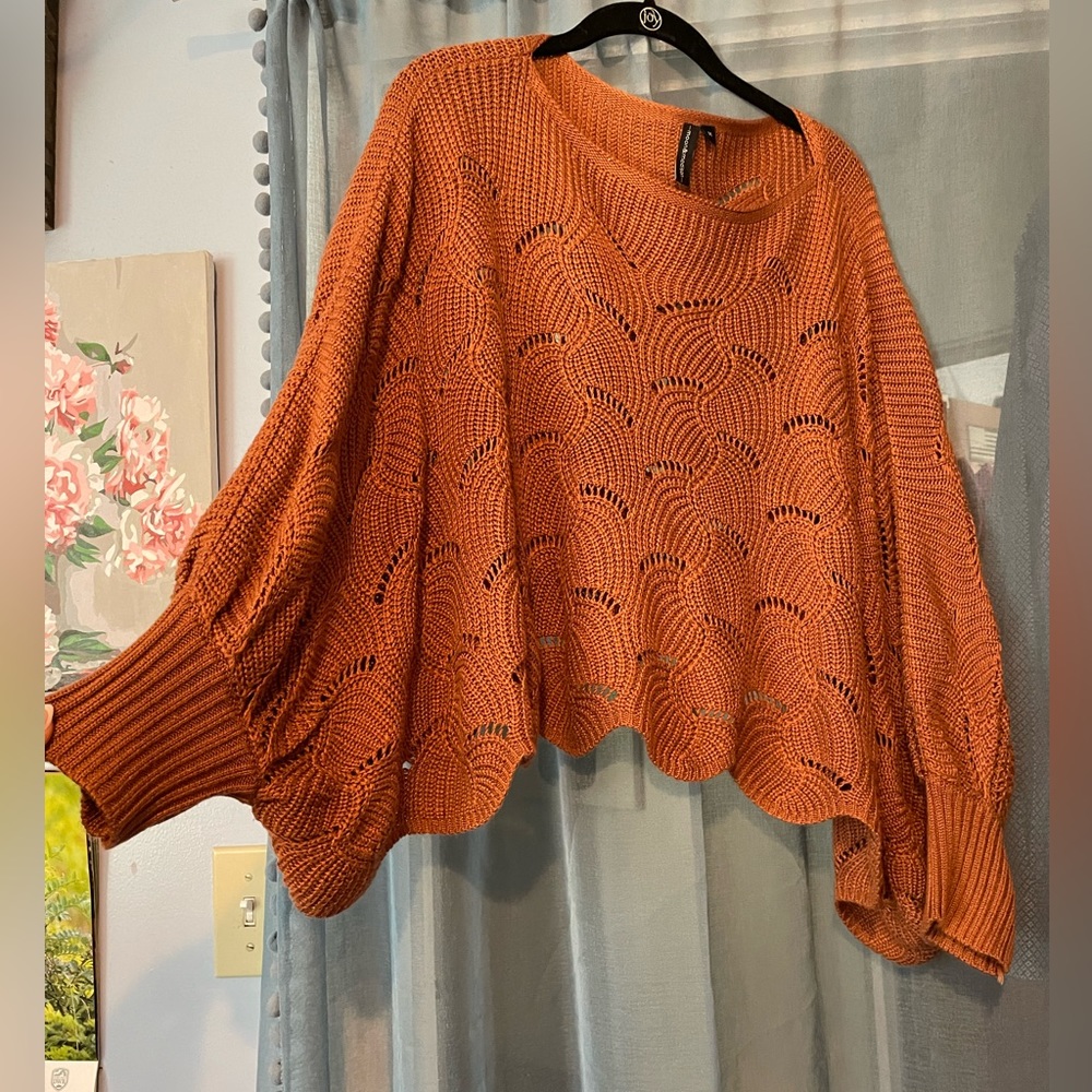 Flowy knit top